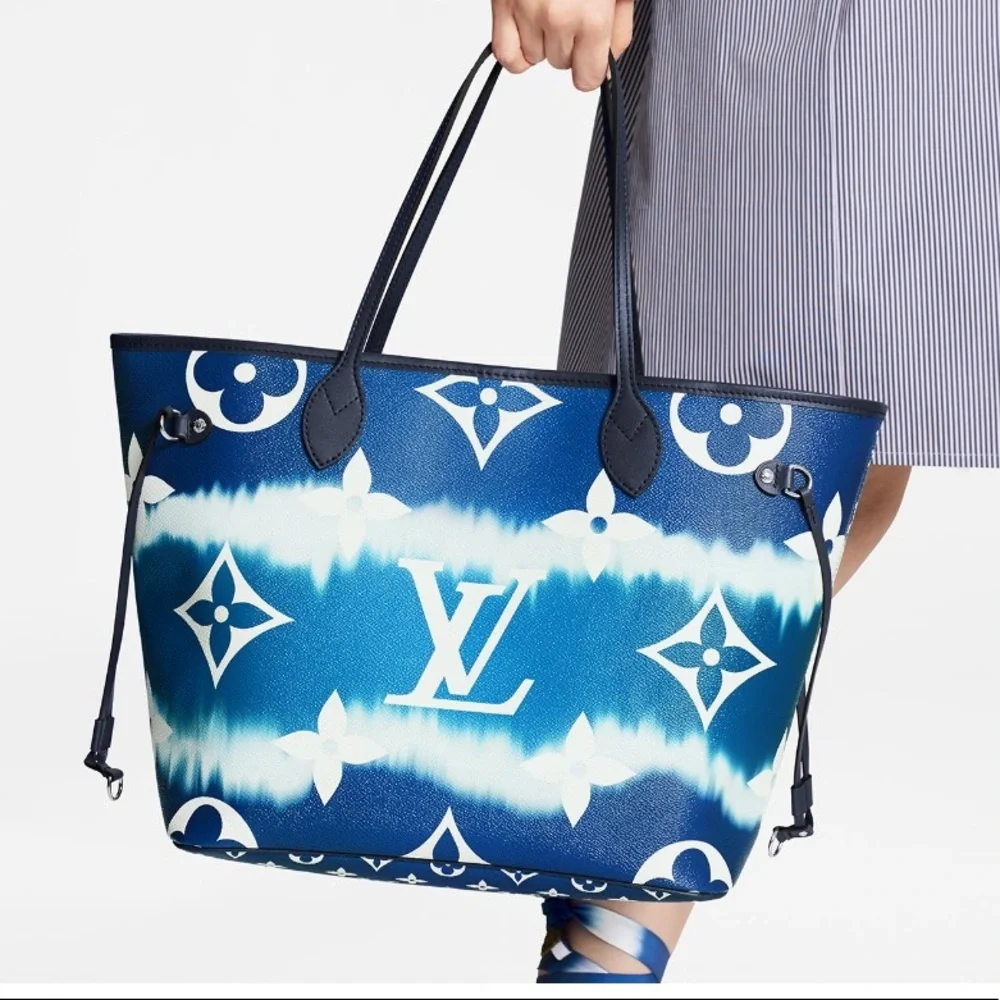 LV ESCALE NEVERFULL MM BLUE - Picture 4 of 5